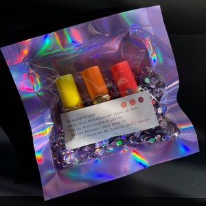 Pat McGrath Labs mini matte trance lipstick trio nudes skin show